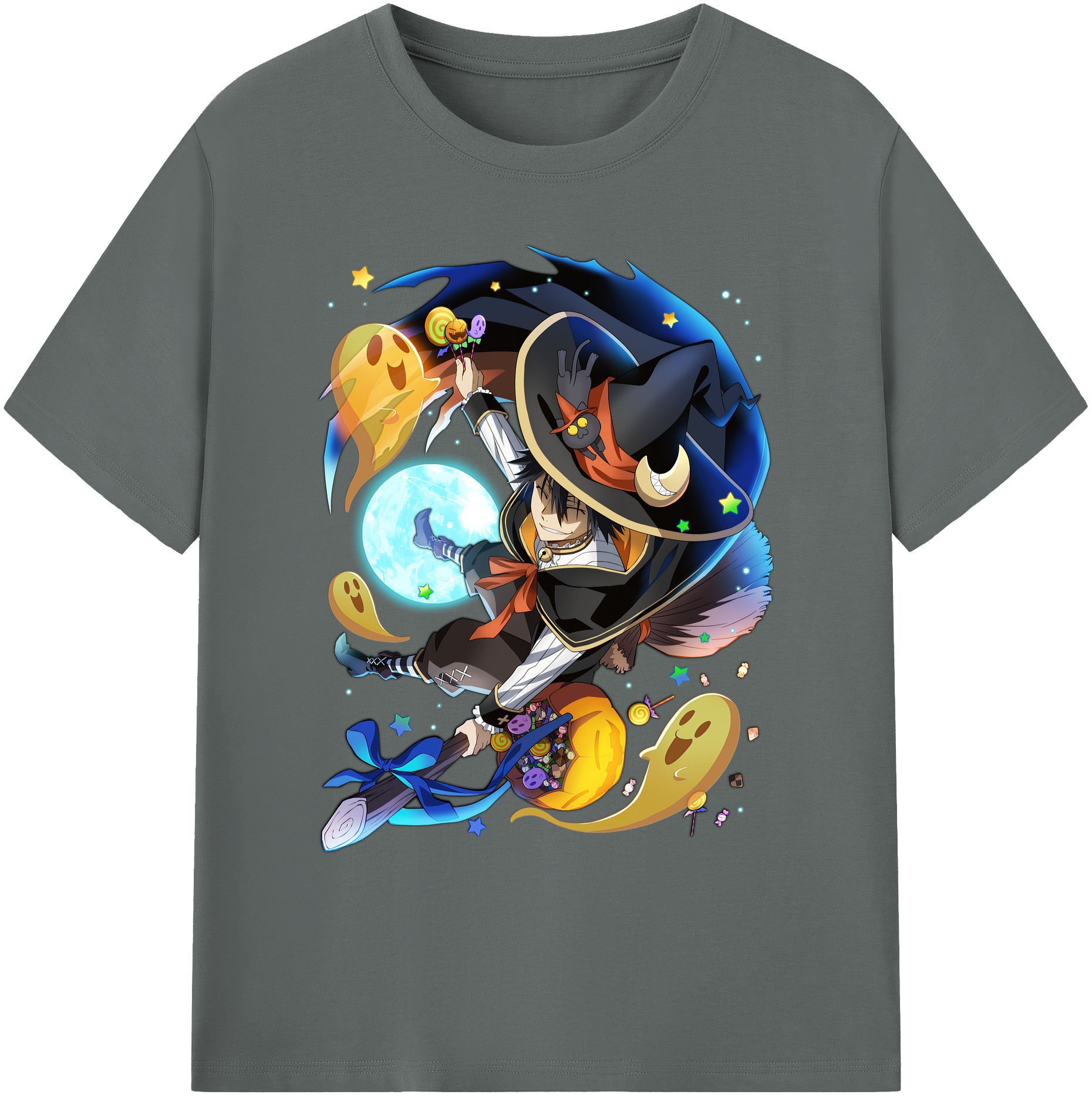 （画像用） 文豪ストレイドッグス Bungo Stray Dogs 綿100％ メンズ半袖Tシャツ｜肌触りやわらか＆通気性